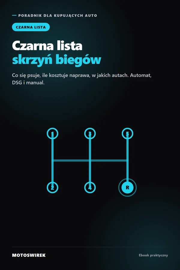 Okładka: Czarna lista skrzyń biegów